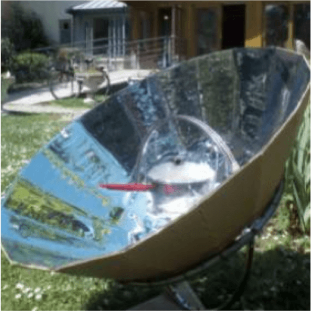 fabriquer un four solaire Solar'Cycle