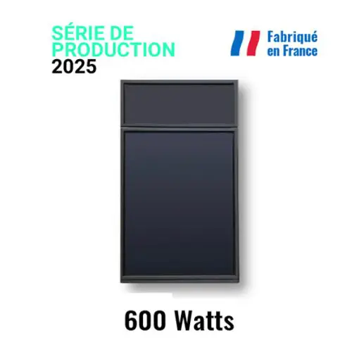 chauffage solaire SUNAERO 1 panneau 600W 2025